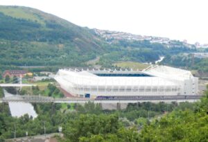 Swansea.com Stadium, casa do Swansea City, no País de Gales